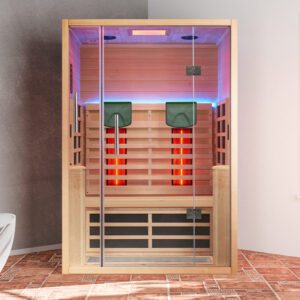 Infrarot Sauna Kabine mit 2 Plätzen